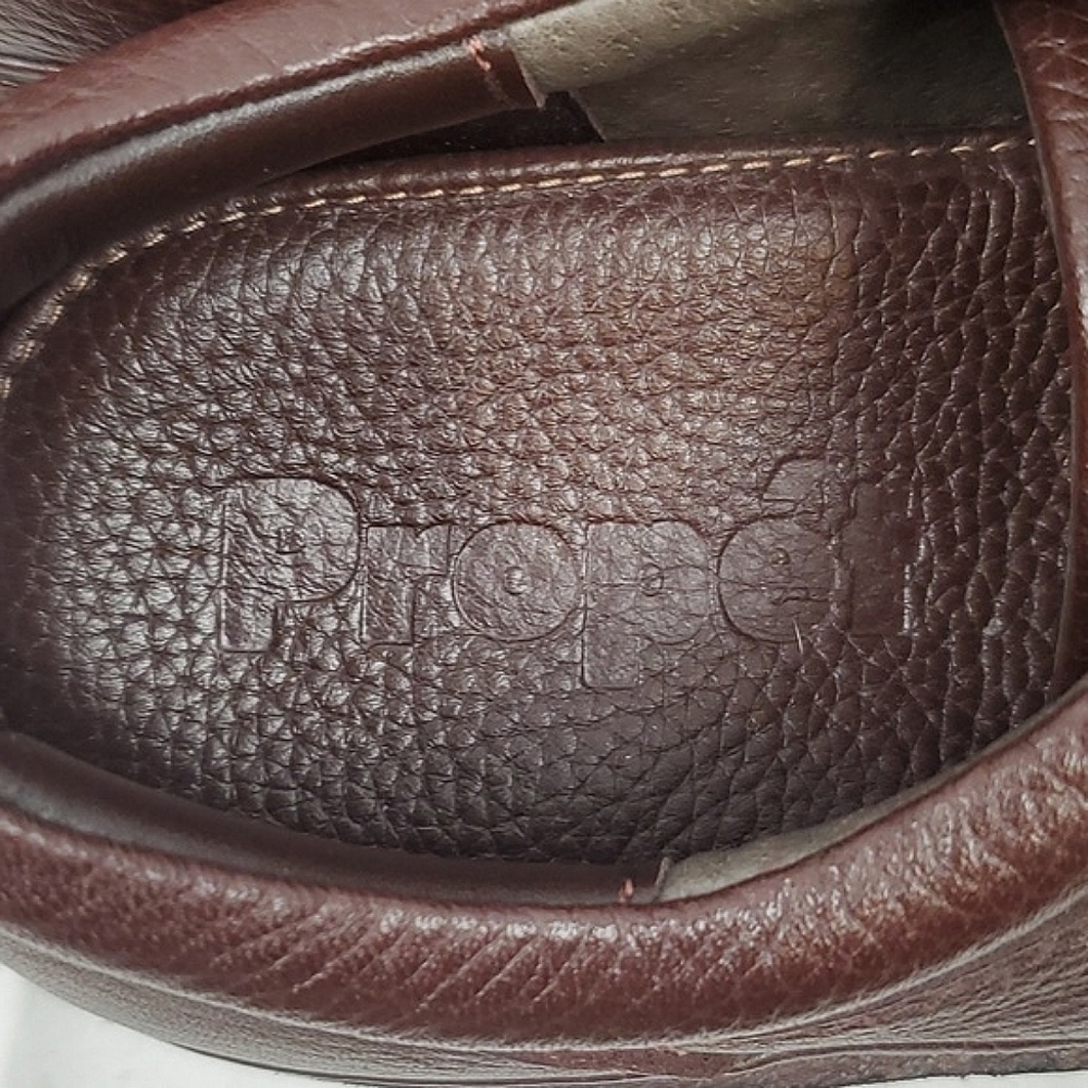 Propet Villager‎ Oxford Walking Shoe in Brown Pebbled Leather - Picture 7 of 8